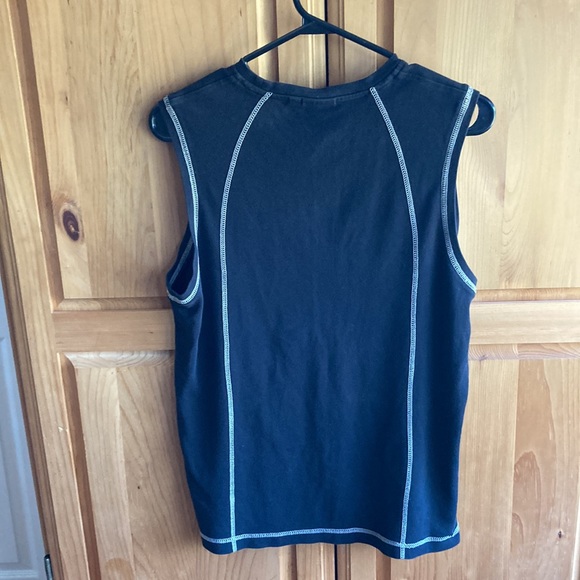 Mexx Black Tank with Grey Stitching - Picture 3 of 4